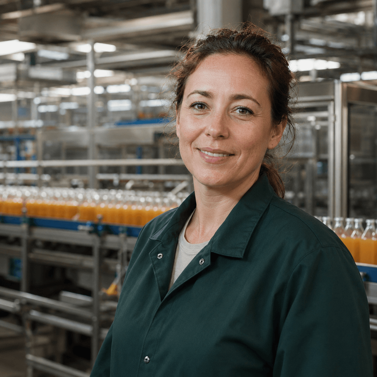 Representative portrait of a European FMCG line manager
