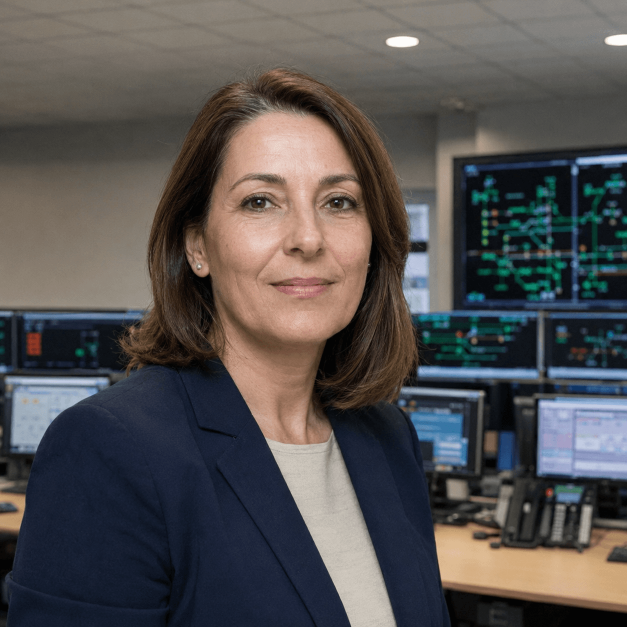 Representative portrait of a regional grid operations lead